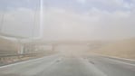 Las fuertes ráfagas de viento con tierra se hacen sentir en Córdoba