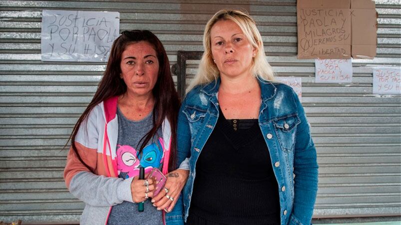 Las hermanas de Paola habían encabezado un reclamo por su libertad. Foto: Clarín.