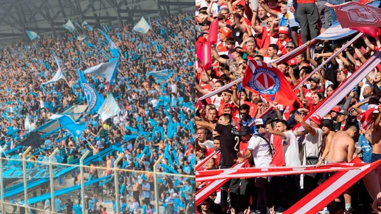 Las hinchadas de Belgrano y Argentinos Juniors palpitan el duelo por semifinales de Copa Argentina.