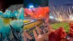 Las hinchadas del fútbol cordobés, cada vez más organizadas y coloridas.