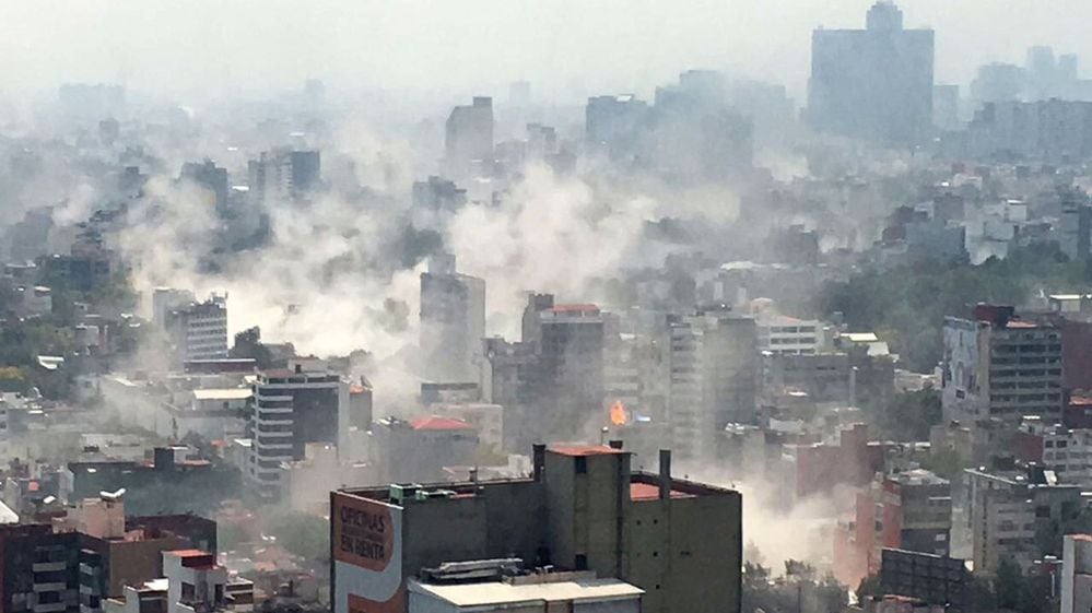 Las imágenes aéreas son desoladoras.