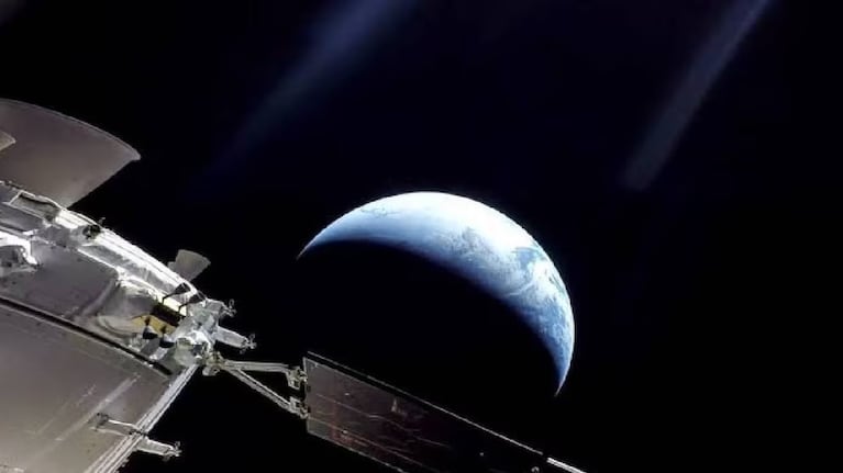 Las imágenes captadas por el Artemis II.