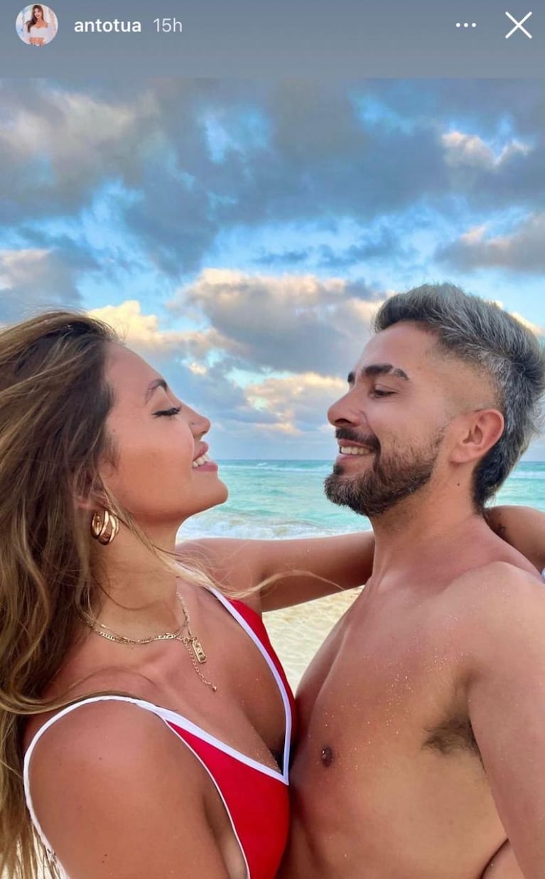 Las imágenes de David Ortiz en México con... ¿su novia?