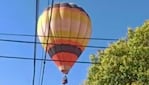 Las imágenes de la nave sobrevolando La Docta se viralizaron en las primeras horas de este martes.