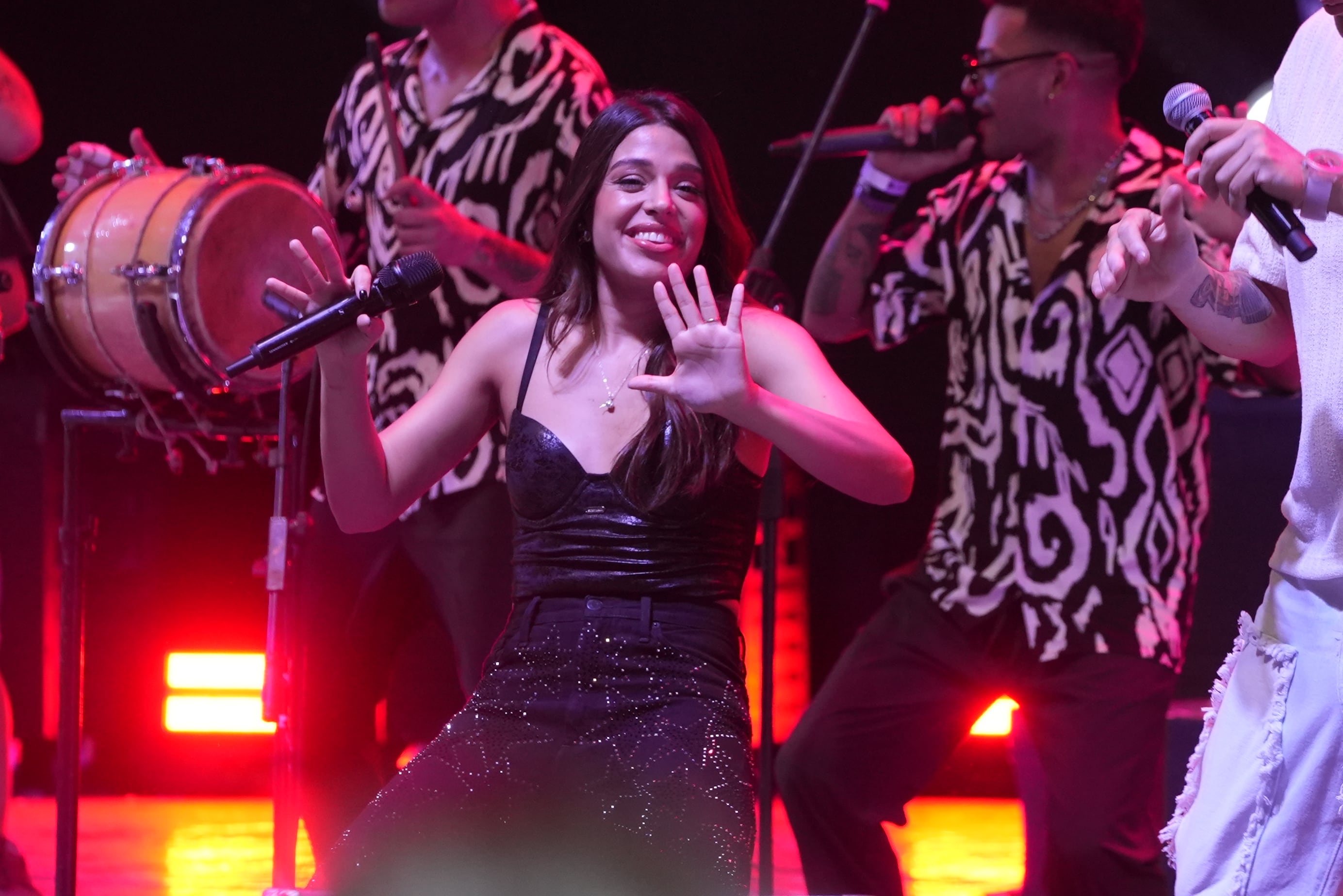 las imágenes de la noche de cuarteto del Festival de Peñas de Villa María.