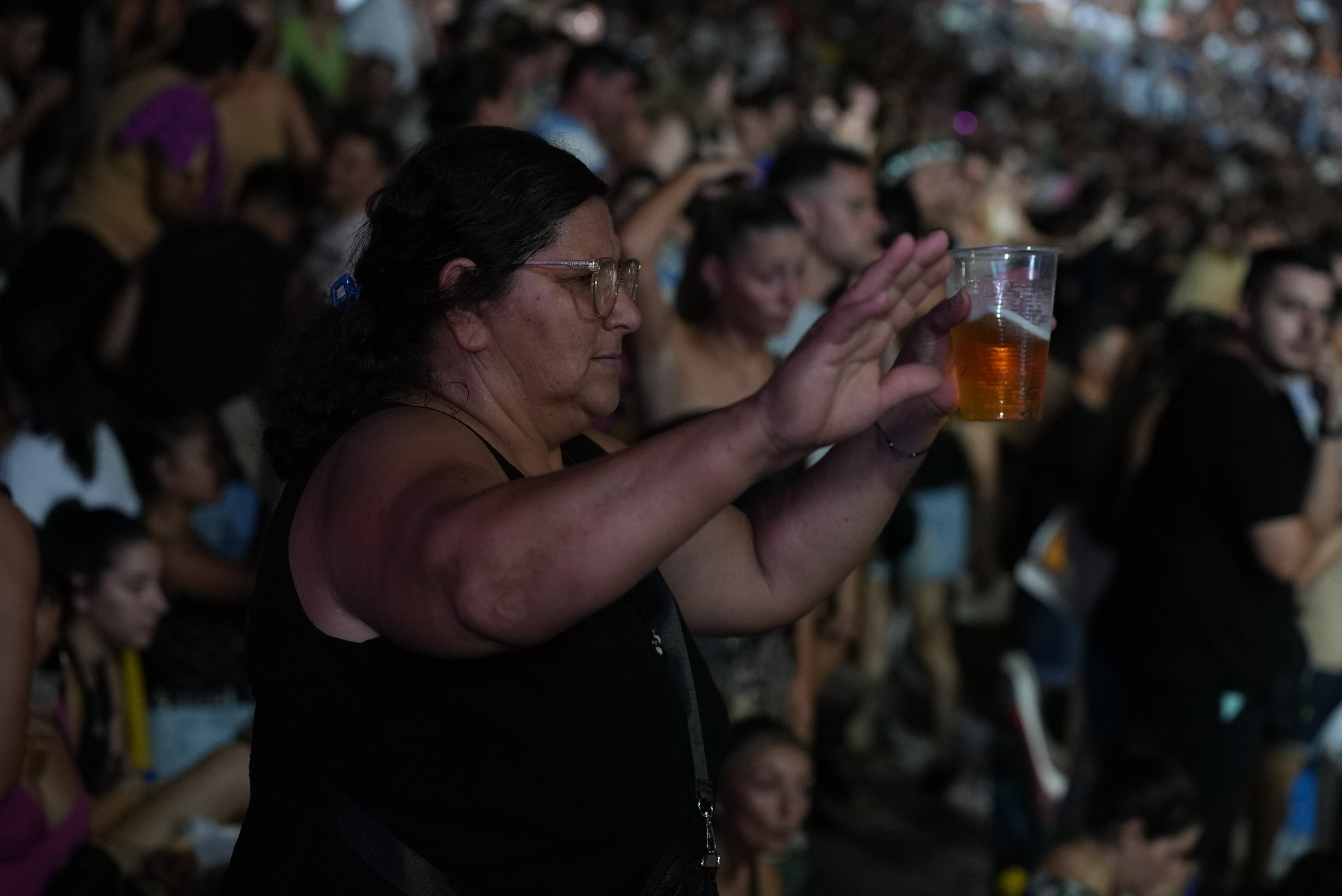 las imágenes de la noche de cuarteto del Festival de Peñas de Villa María.