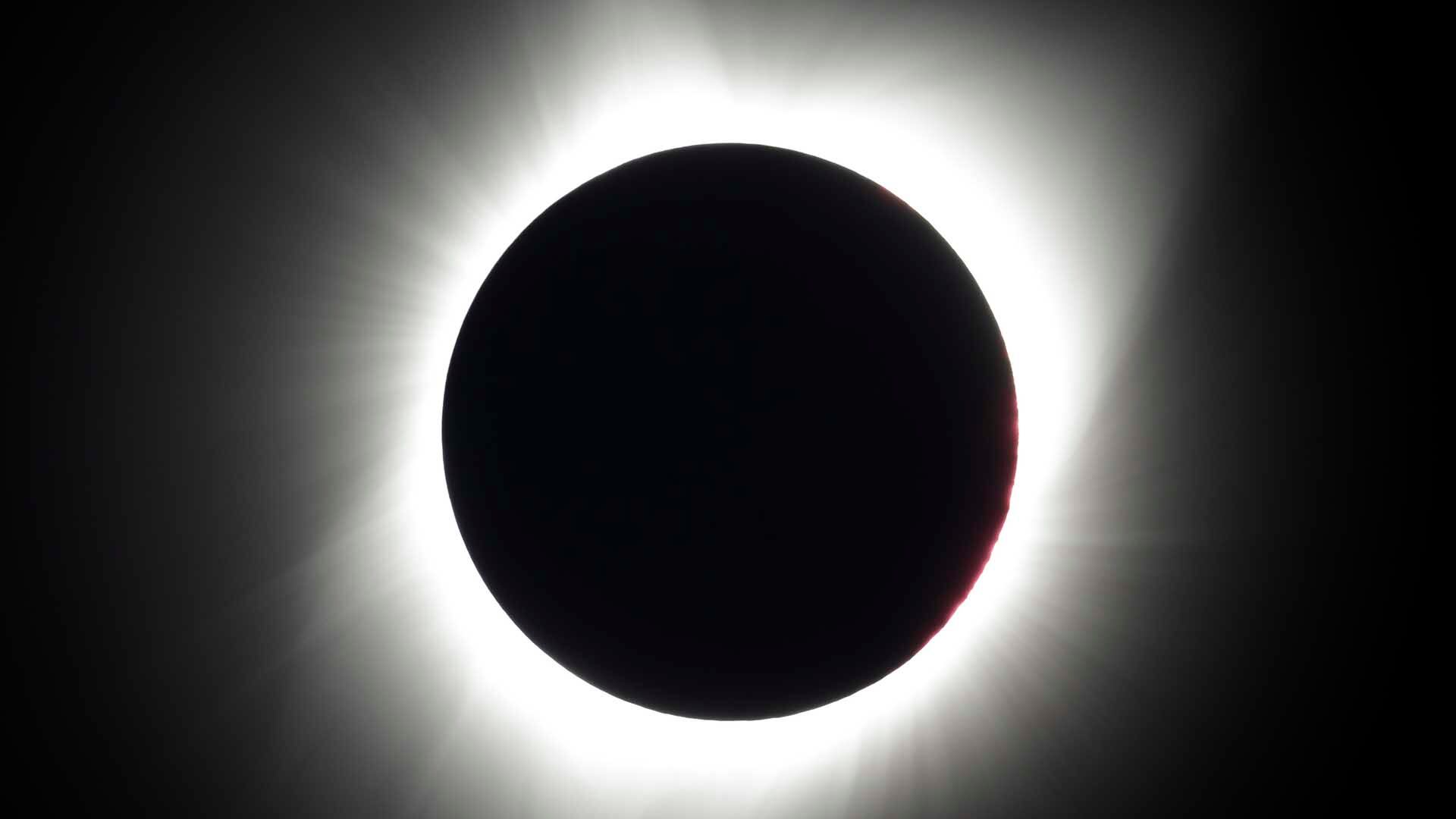 Las imágenes del eclipse enamoraron al mundo.