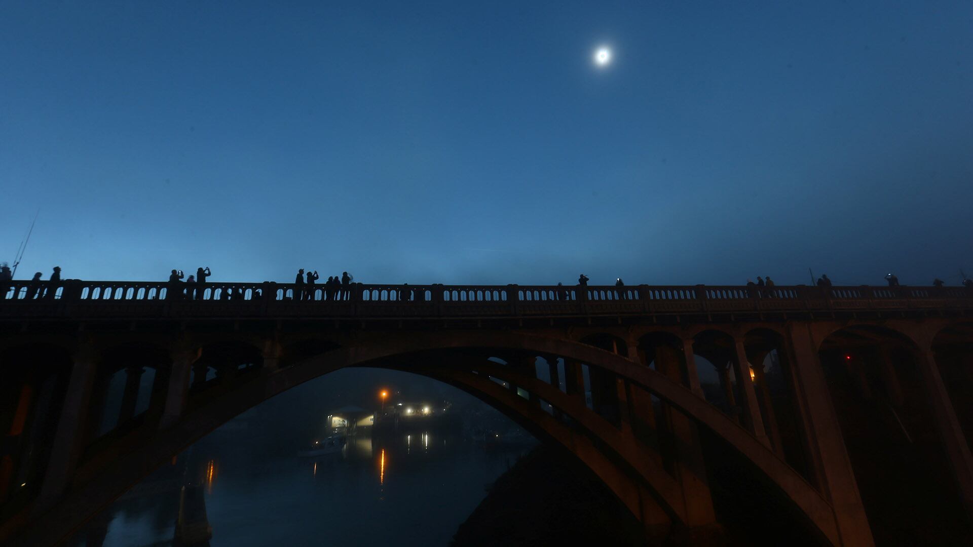 Las imágenes del eclipse enamoraron al mundo.