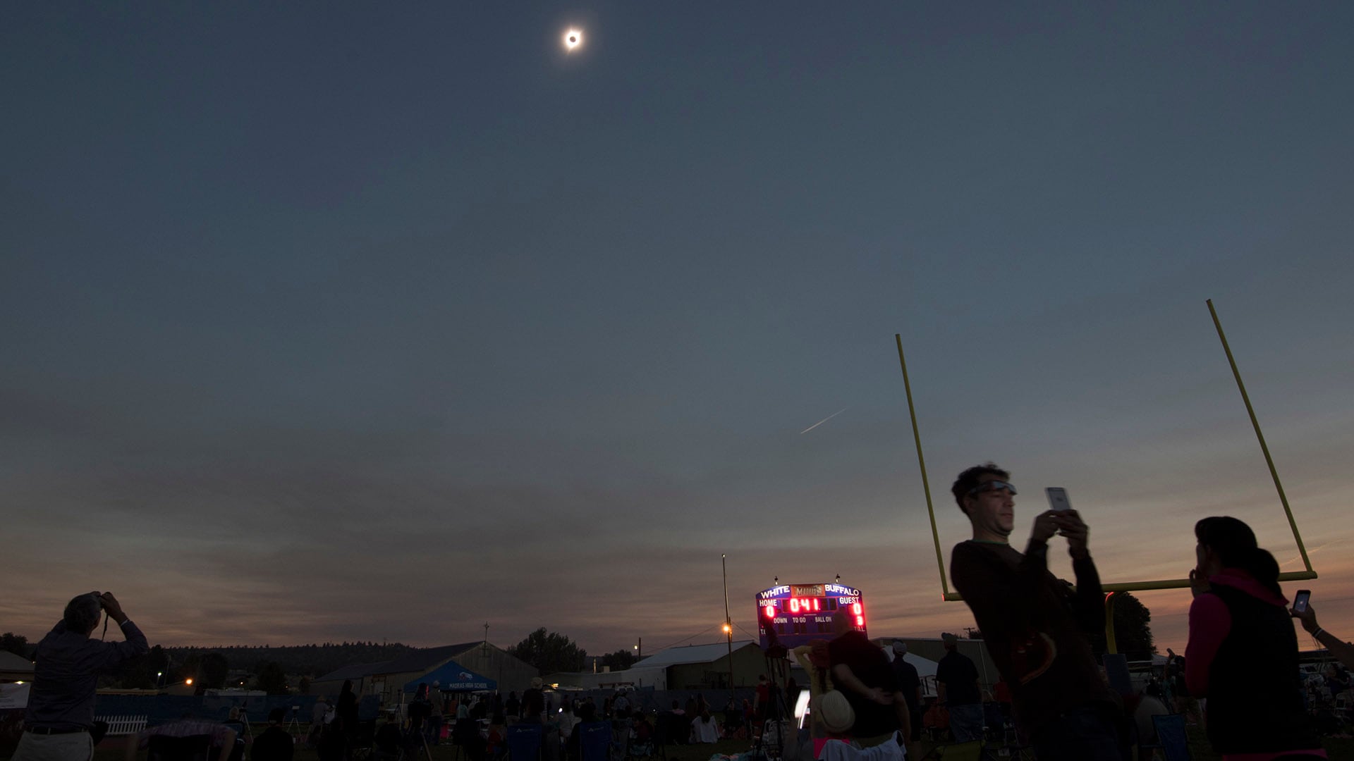 Las imágenes del eclipse enamoraron al mundo.