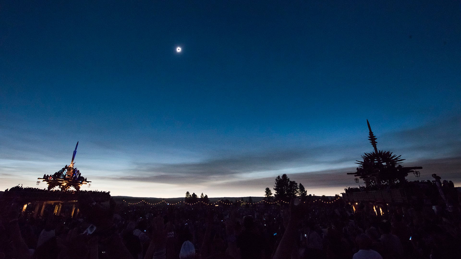 Las imágenes del eclipse enamoraron al mundo.