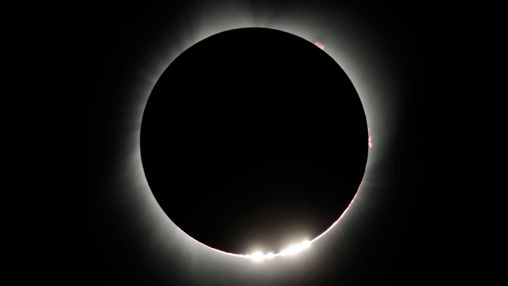 Las imágenes del eclipse enamoraron al mundo.