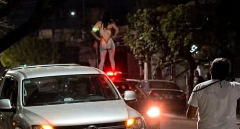 Las imágenes del momento se viralizaron en redes.