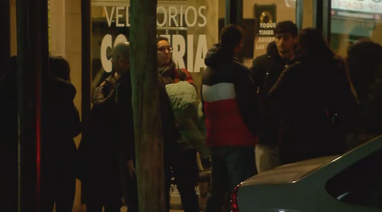 Las imágenes del velatorio de Nuin.