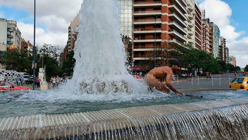 Las imágenes se volvieron virales en las redes sociales.