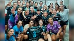 Las integrantes del equipo femenino del club de Quilmes.