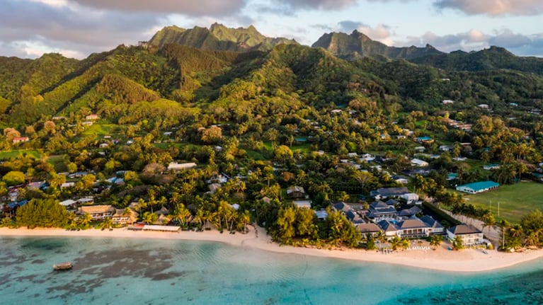 Las Islas Cook, una nación del Pacífico Sur.