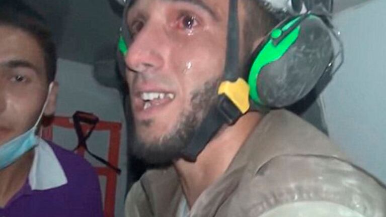 Las lágrimas de Abu Kifah y el dolor por el baño de sangre en Siria.