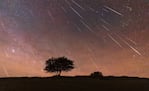 Las luces serán generadas por los restos de un cometa.