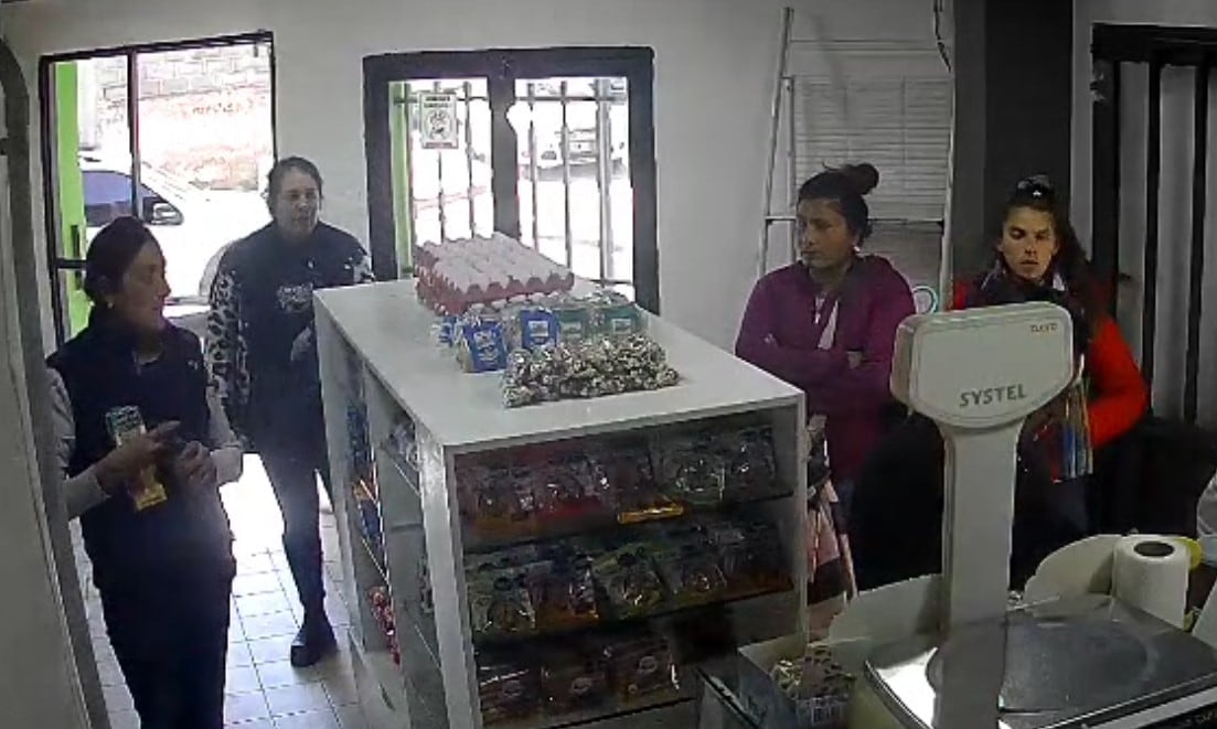 Las mecheras que roban en locales cercanos a Tribunales II.
