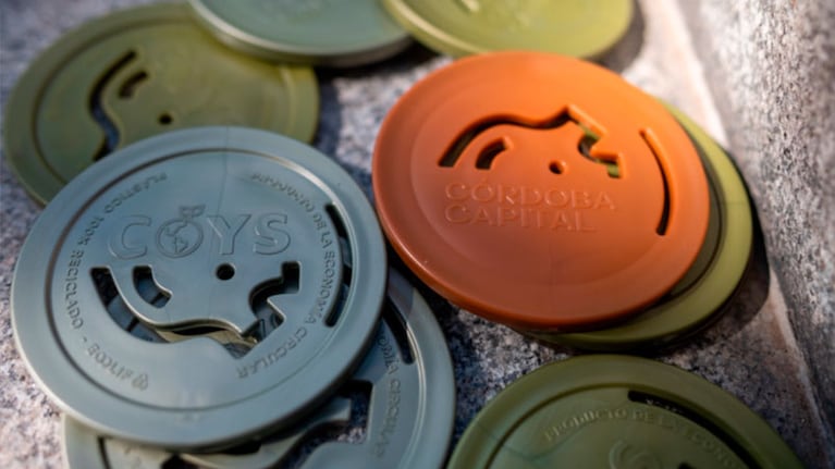Las medallas fueron diseñadas por la pyme cordobesa Ecolif.