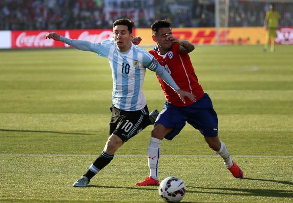 Las mejores jugadas de Chile vs Argentina.