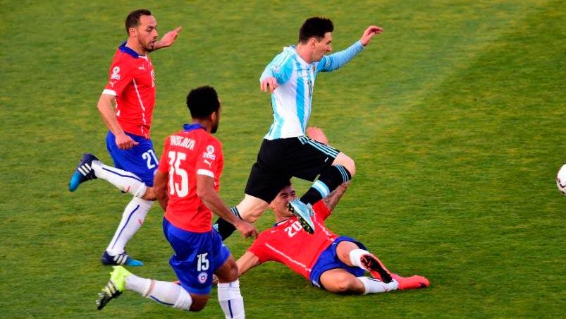 Las mejores jugadas de Chile vs Argentina.