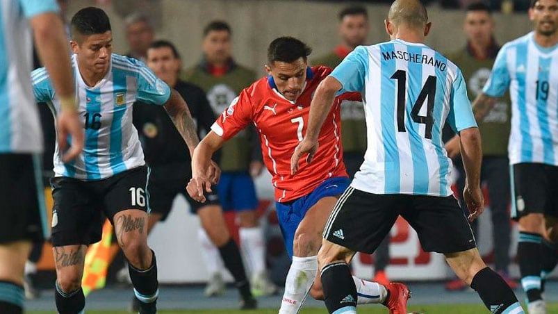 Las mejores jugadas de Chile vs Argentina.