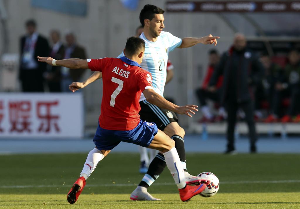 Las mejores jugadas de Chile vs Argentina. Foto: @Argentina.