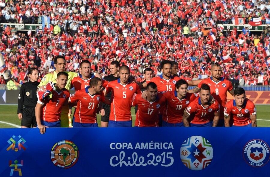 Las mejores jugadas de Chile vs Argentina. Foto: Olé.