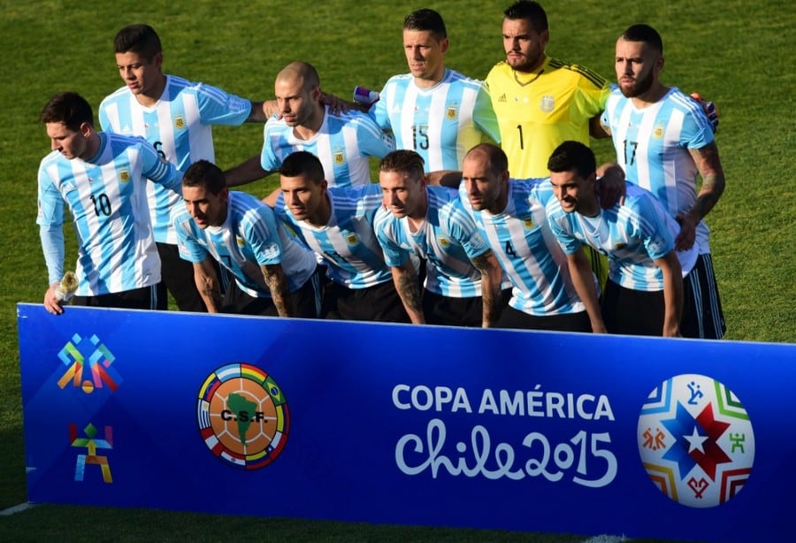 Las mejores jugadas de Chile vs Argentina. Foto: Olé.