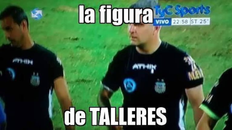 Las memes del empate entre Talleres e Instituto