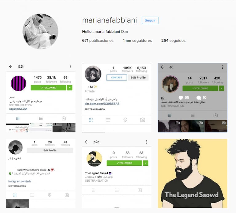 Las misteriosas imágenes en el Instagram de Mariana Fabbiani