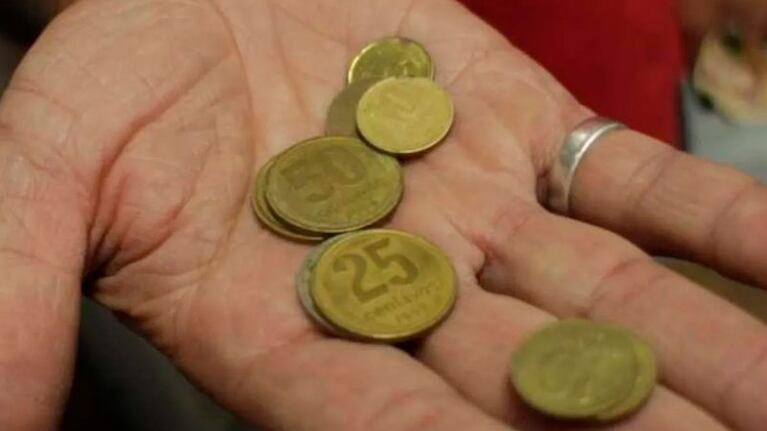 Las monedas están hechas de cuproníquel.