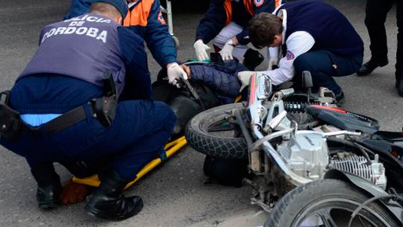 Las muertes por los choques en las motos siguen en aumento en Córdoba. (Foto: ilustrativa)