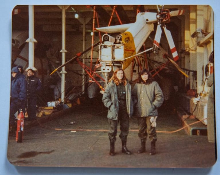 Las mujeres de Malvinas y las fotos que retratan su coraje