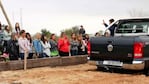 Las mujeres participaron de una experiencia diferente junto a la Amarok.