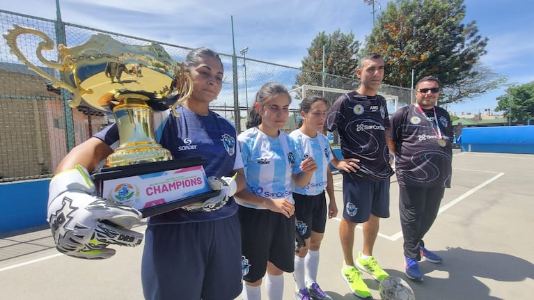 Las Murciélagas se consagraron bicampeonas del mundo con participación cordobesa. Foto: Fredy Bustos / El Doce.
