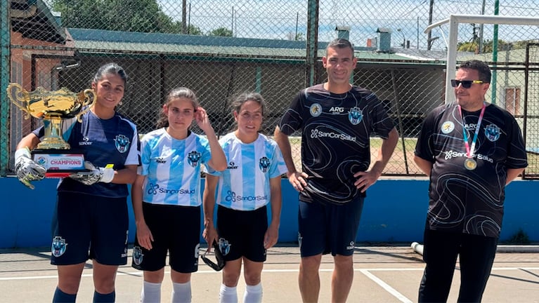 Las Murciélagas se consagraron bicampeonas del mundo con participación cordobesa. Foto: Fredy Bustos / El Doce.