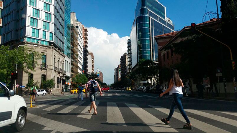 Las nubes asoman con la llegada del finde. / Foto: Archivo