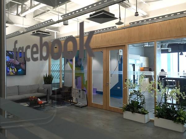 Las oficinas de Facebook, un lugar soñado para trabajar.