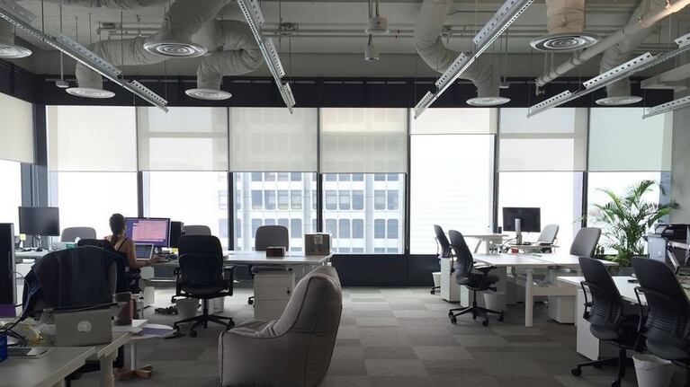 Las oficinas de Facebook, un lugar soñado para trabajar.