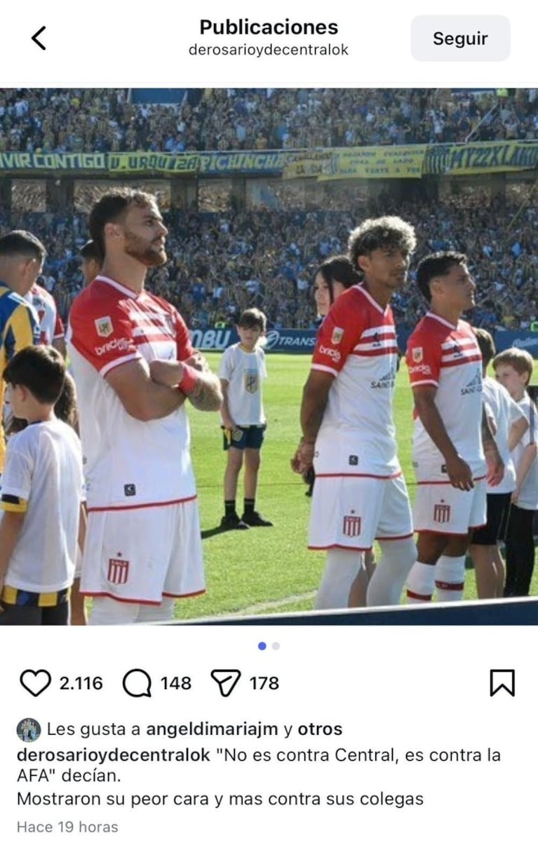 Las polémicas interacciones de Di María contra Estudiantes.