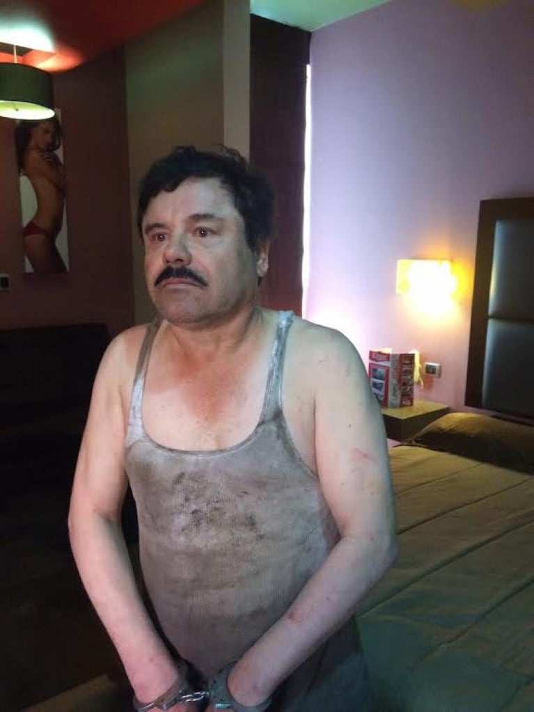 Las primeras fotos del "Chapo" Guzmán recapturado