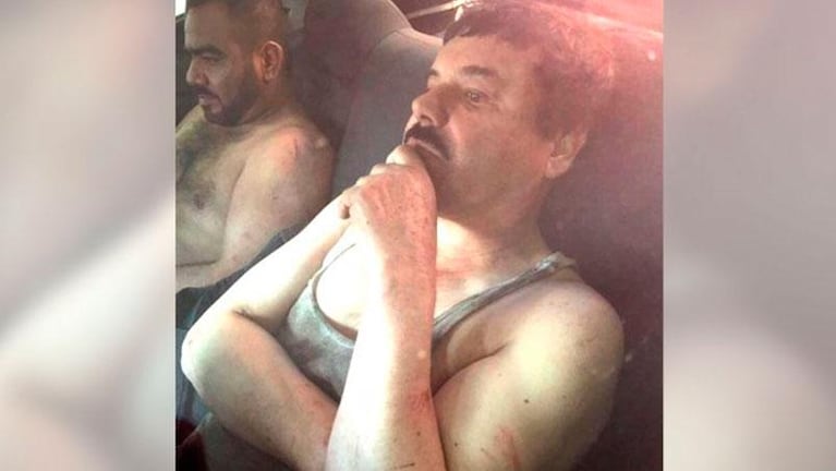 Las primeras fotos del "Chapo" Guzmán recapturado