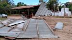 Las principales consecuencias se produjeron en la zona rural de Olaeta.