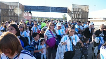 Las puertas del Kempes se abrieron a las 18. (Foto: Lucio Casalla/El Doce)