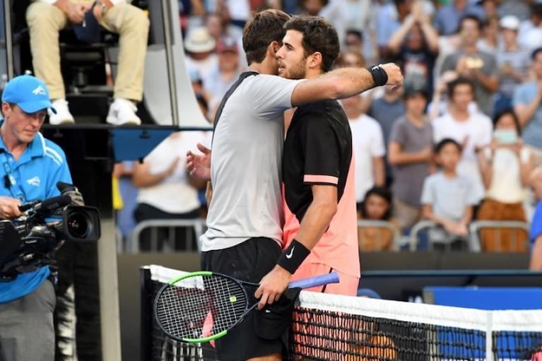 Las quejas de Del Potro por el terrible calor en Australia