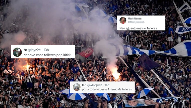 Las reacciones de los hinchas de Sao Paulo al enterarse que compartirá grupo con Talleres en la Libertadores.