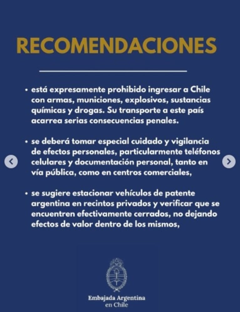 Las recomendaciones de la Embajada Argentina para los hinchas que viajen al Mundial sub-20.