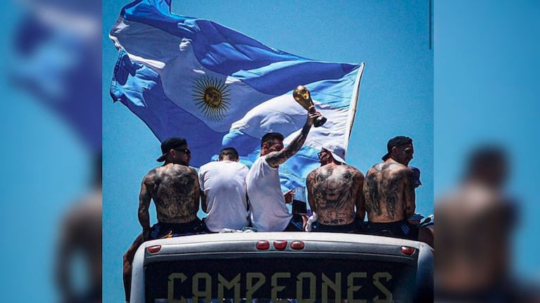 Las redes estallaron con las publicaciones de los jugadores.